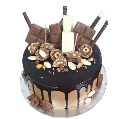 "Ferrero rocher Choco Cake - 1.5kg - Click here to View more details about this Product